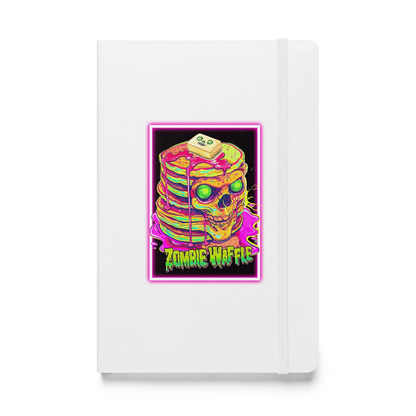 Neon Zombie Pancakes Notebook