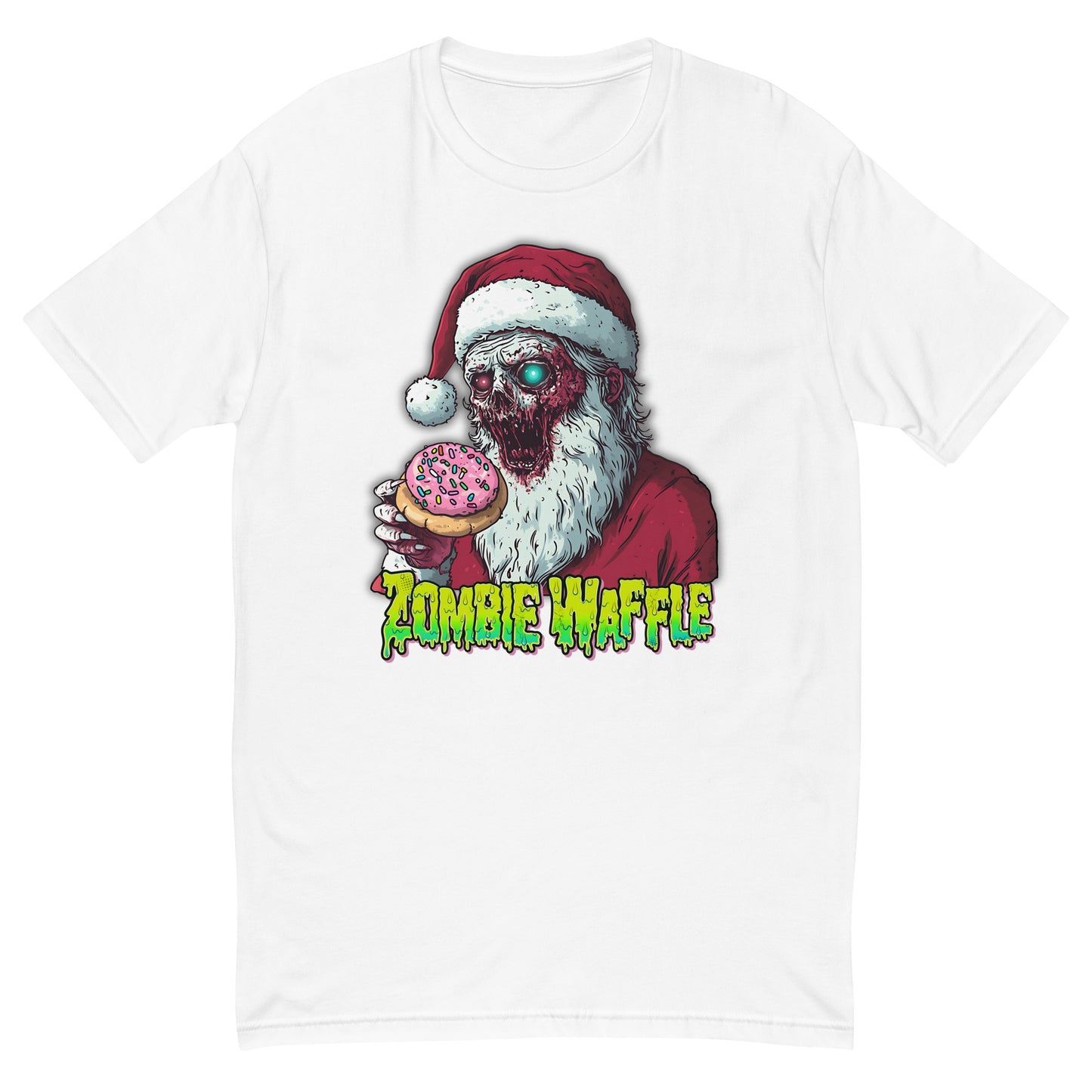 Zombie Santa Men's Fitted Tee