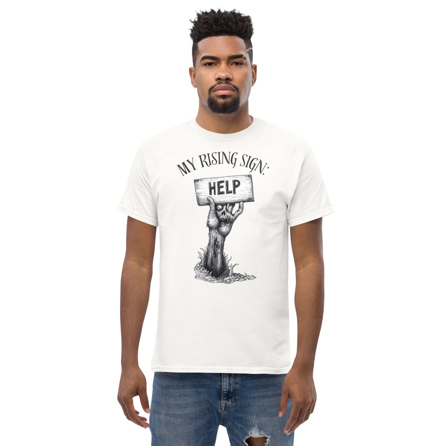 My Rising Sign Men's Loose Fit Tee