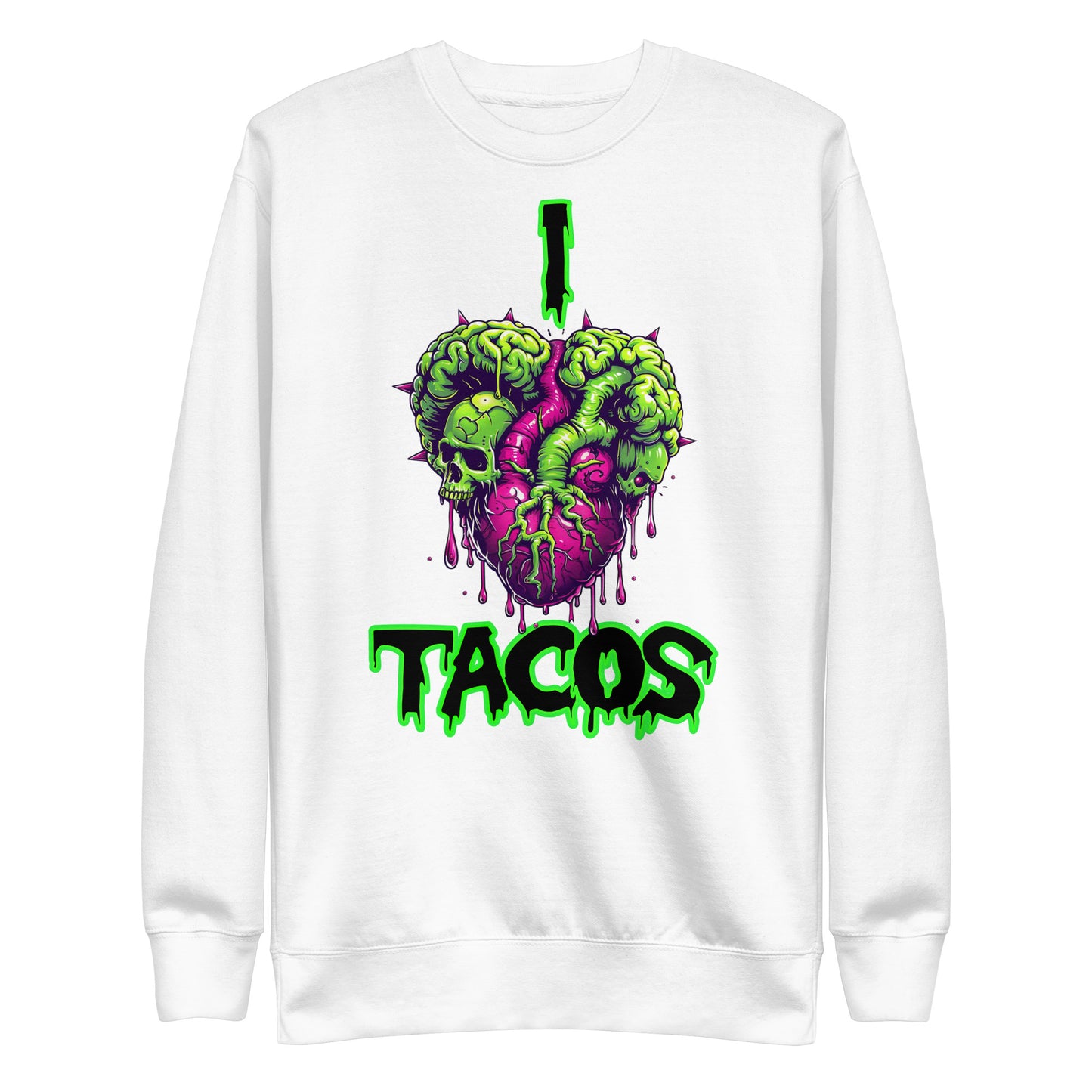I Heart Tacos Men's Sweatshirt
