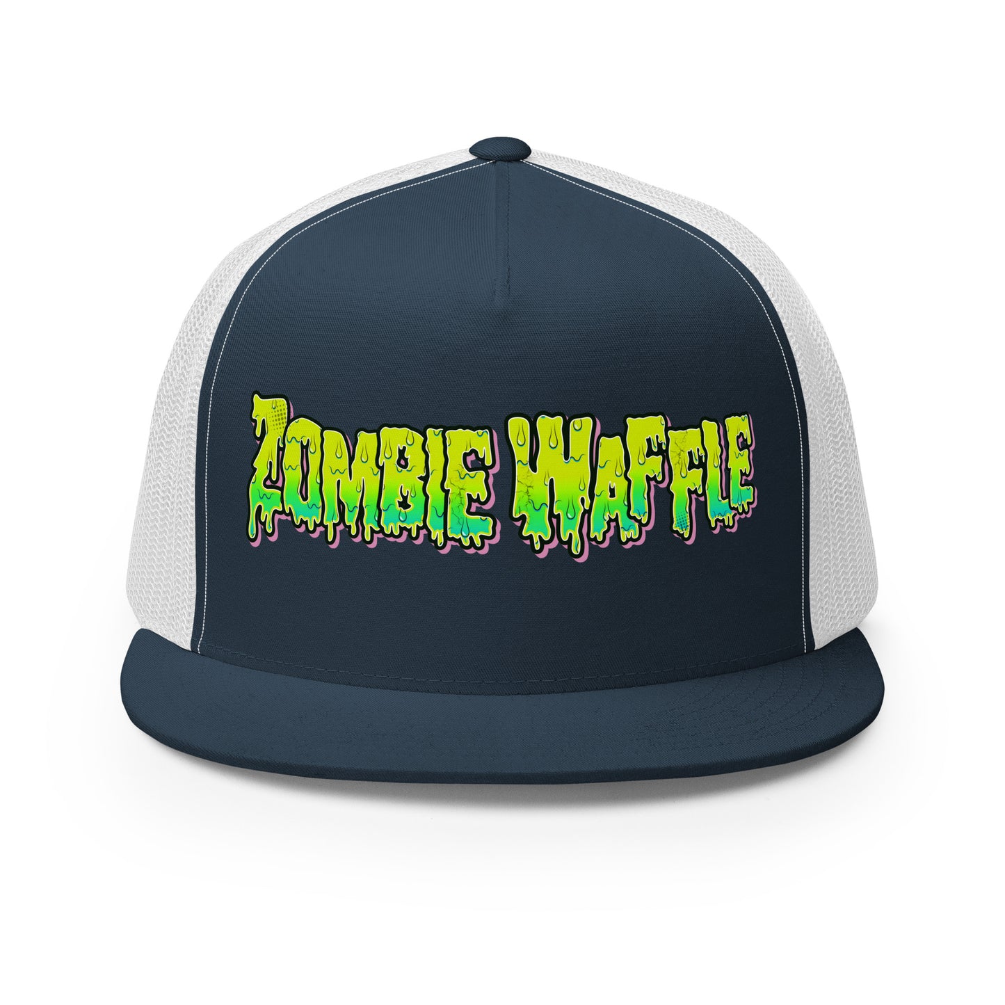 Zombie Waffle Logo Trucker Hat