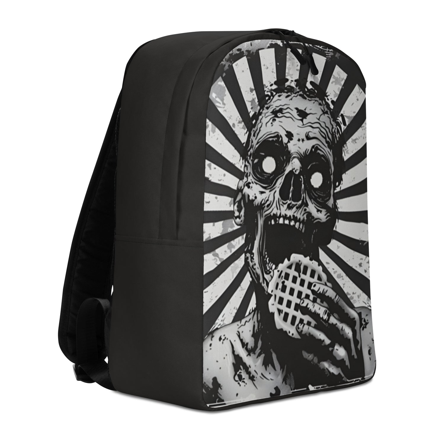 Zombie Eating a Waffle Backpack