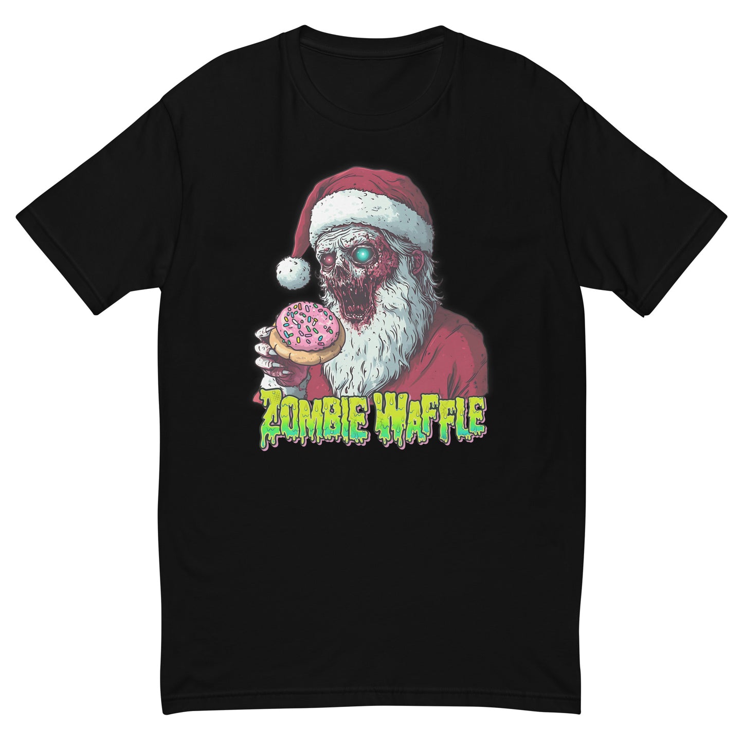 Zombie Santa Men's Fitted Tee