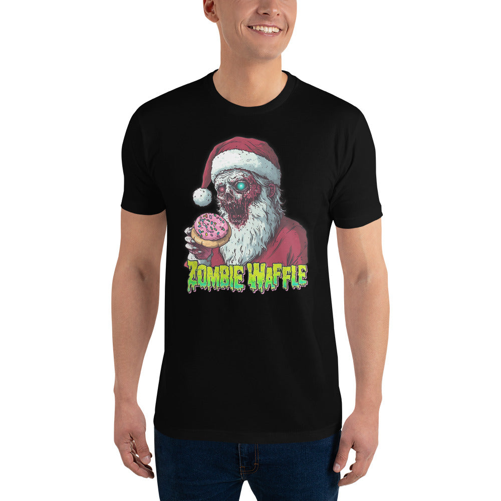 Zombie Santa Men's Fitted Tee