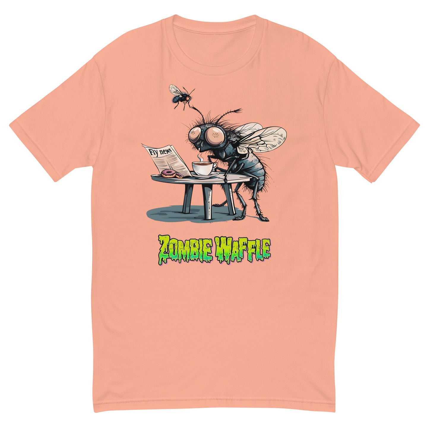 Fly's Morning Ritual Men's Fitted Tee
