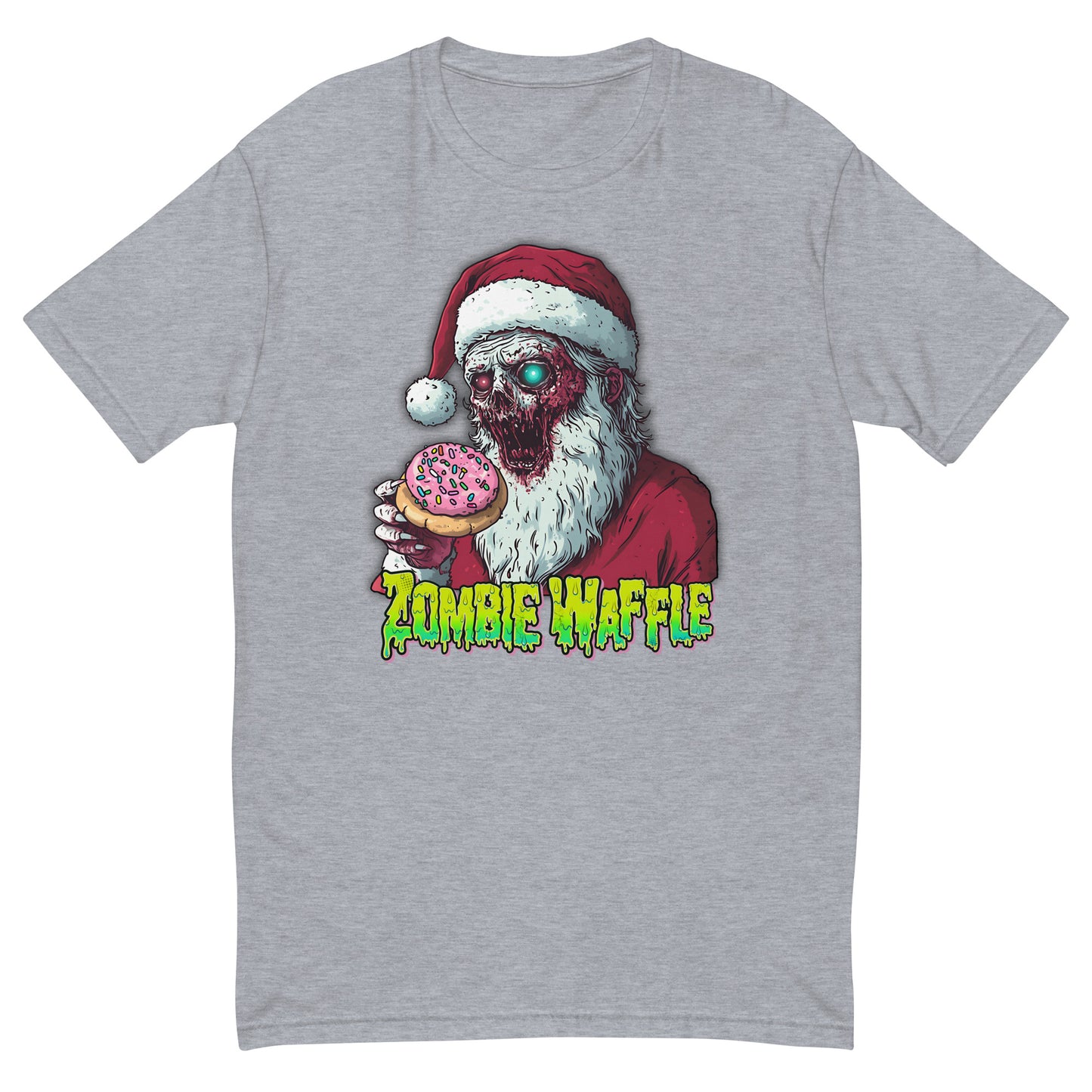 Zombie Santa Men's Fitted Tee
