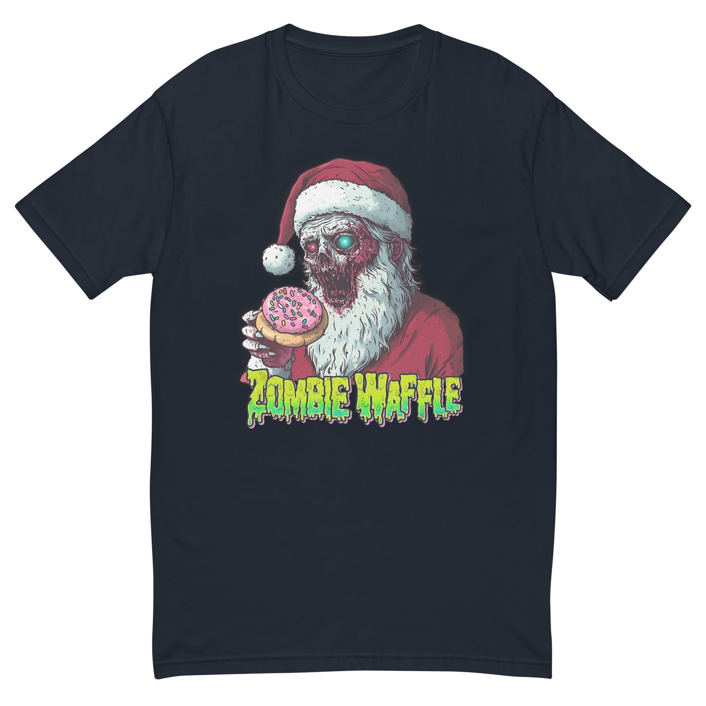 Zombie Santa Men's Fitted Tee