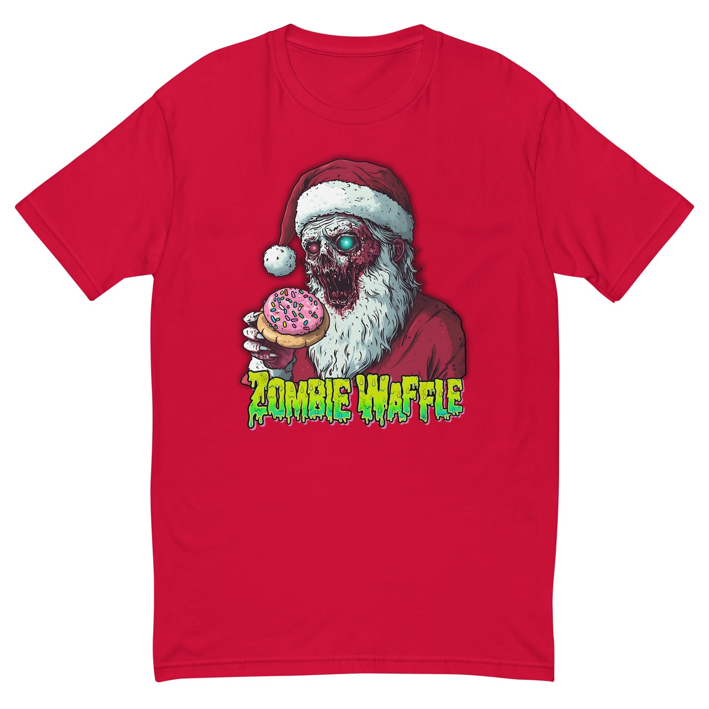 Zombie Santa Men's Fitted Tee