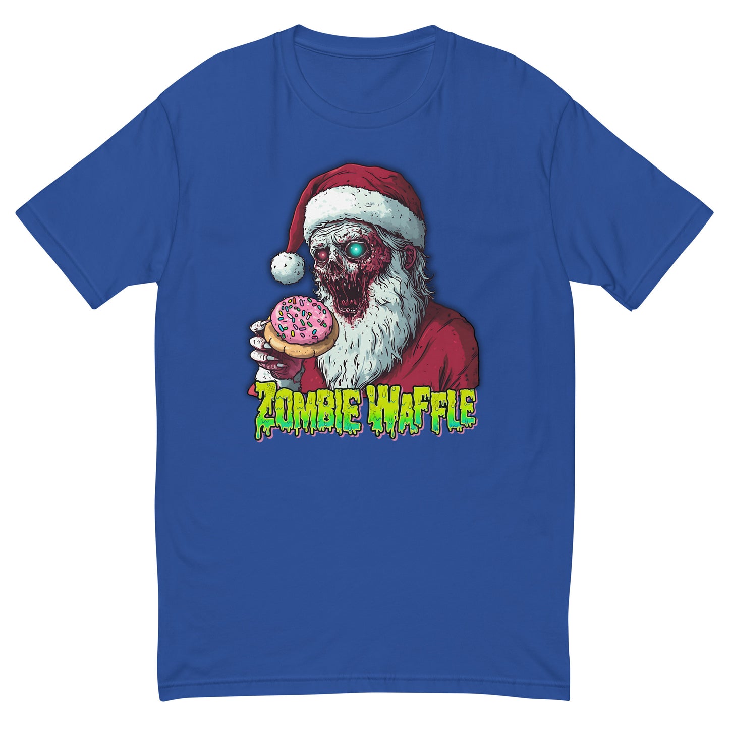 Zombie Santa Men's Fitted Tee