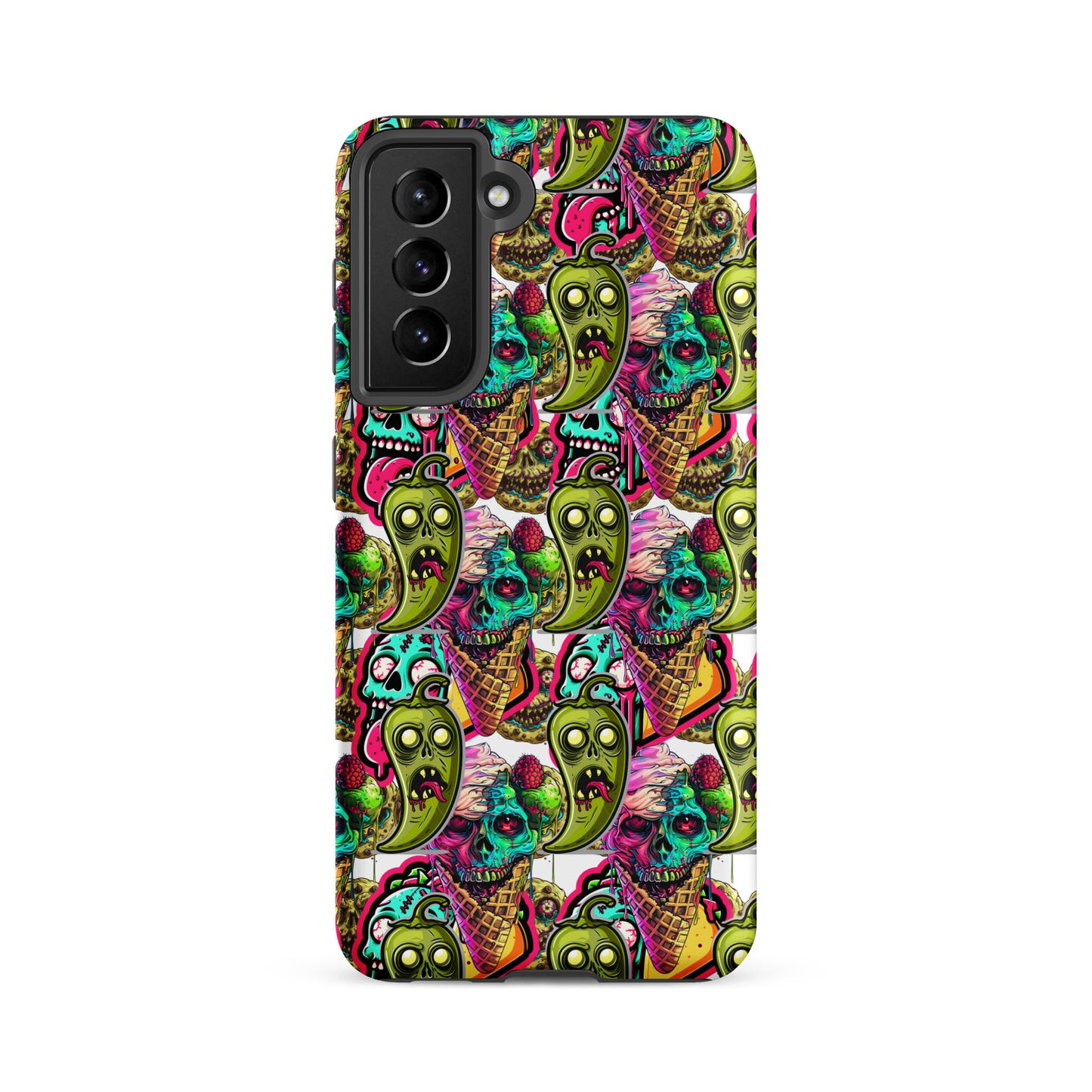 Zombie Food Collage Tough Case for Samsung®