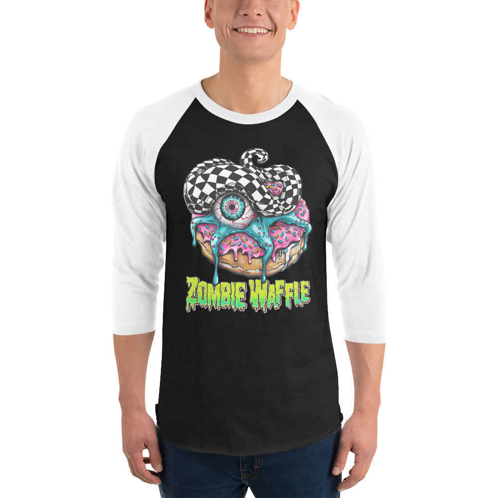 Zombie Donut Men's Baseball Tee