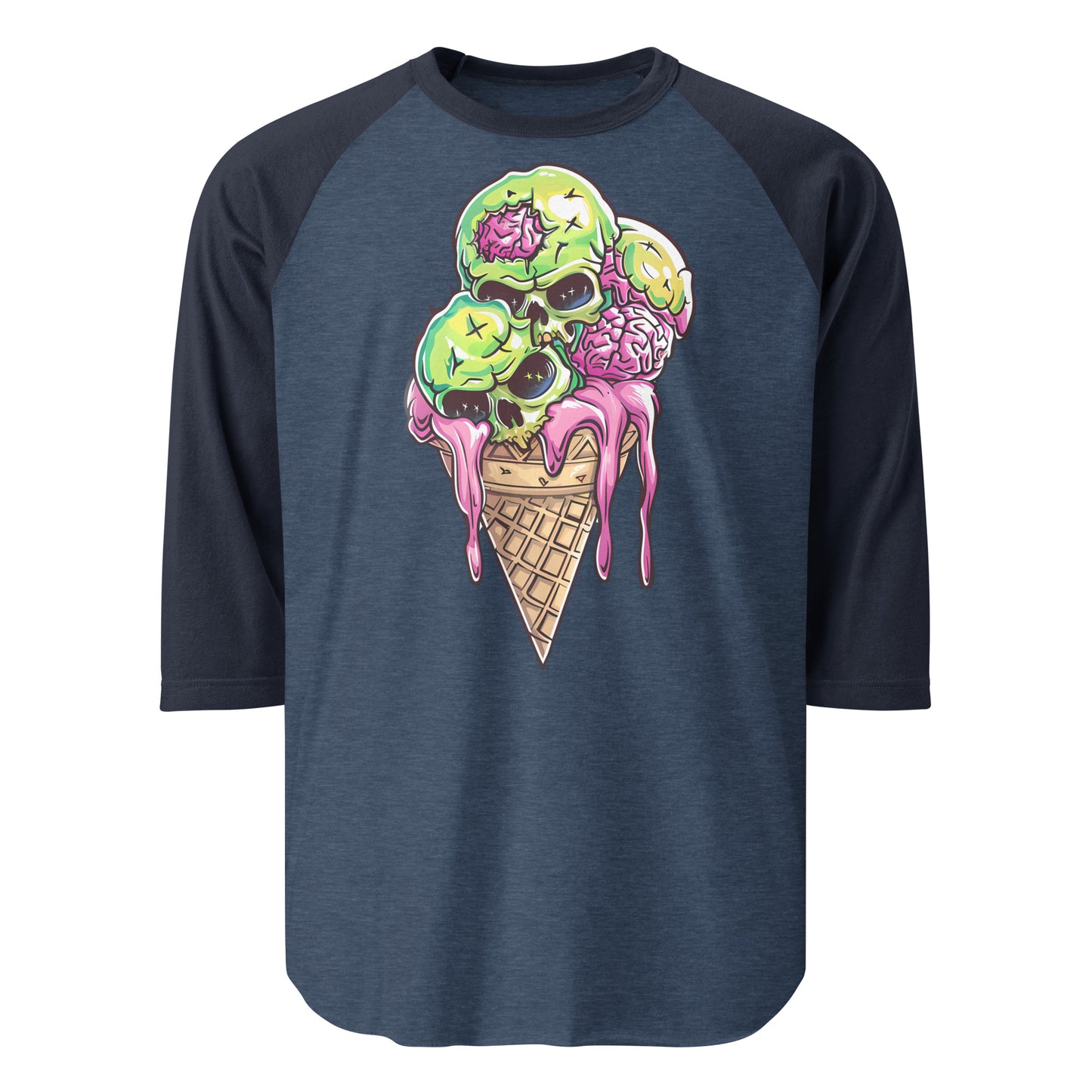 Triple Scoop Women's Baseball Tee