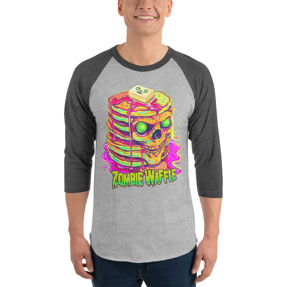 Zombie Pancakes Men's Baseball Tee