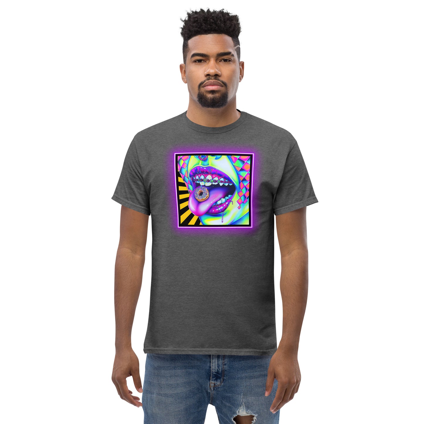 Donuts N Braces II Men's Loose Fit Tee