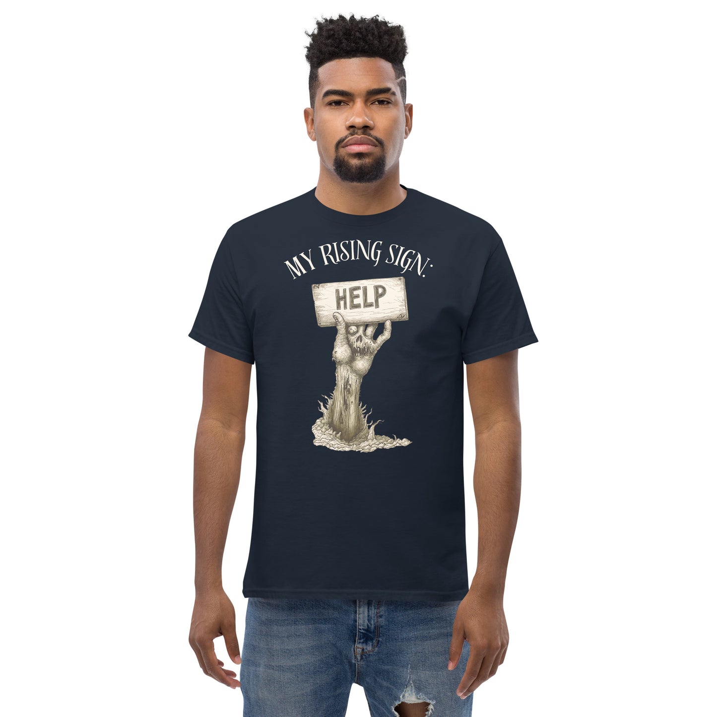 My Rising Sign Men's Loose Fit Tee