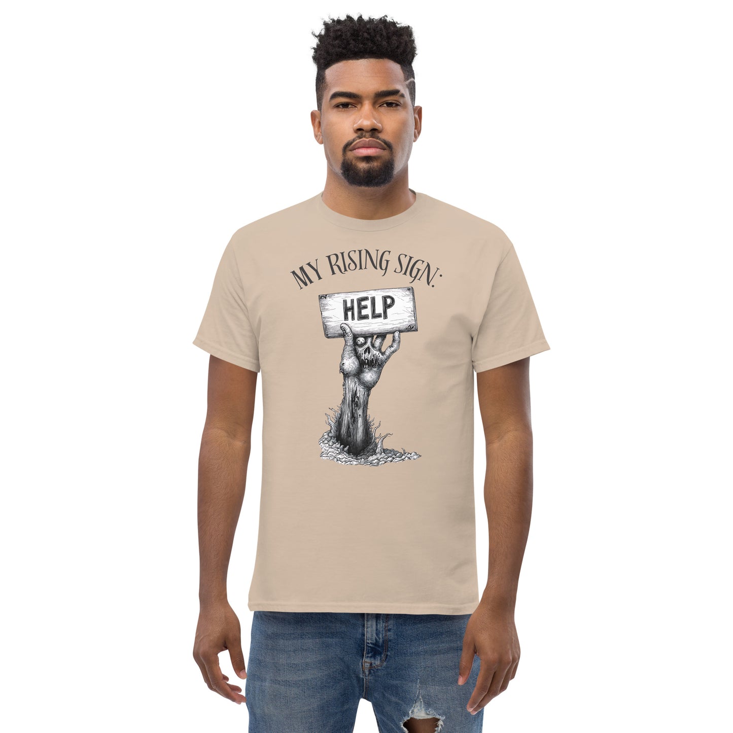 My Rising Sign Men's Loose Fit Tee