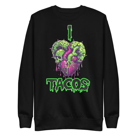 I Heart Tacos Men's Sweatshirt