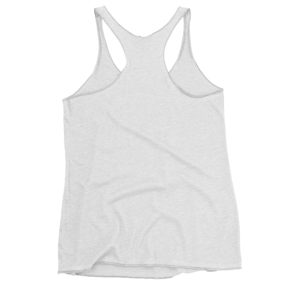 Zombie Eating a Waffle Women's Racerback Tank