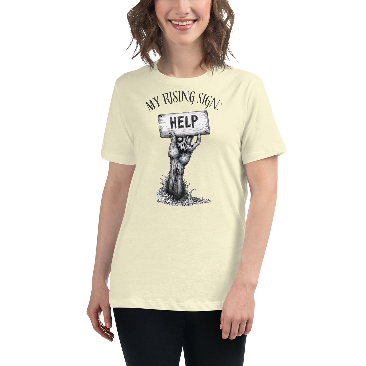 My Rising Sign Women's Loose Fit Tee