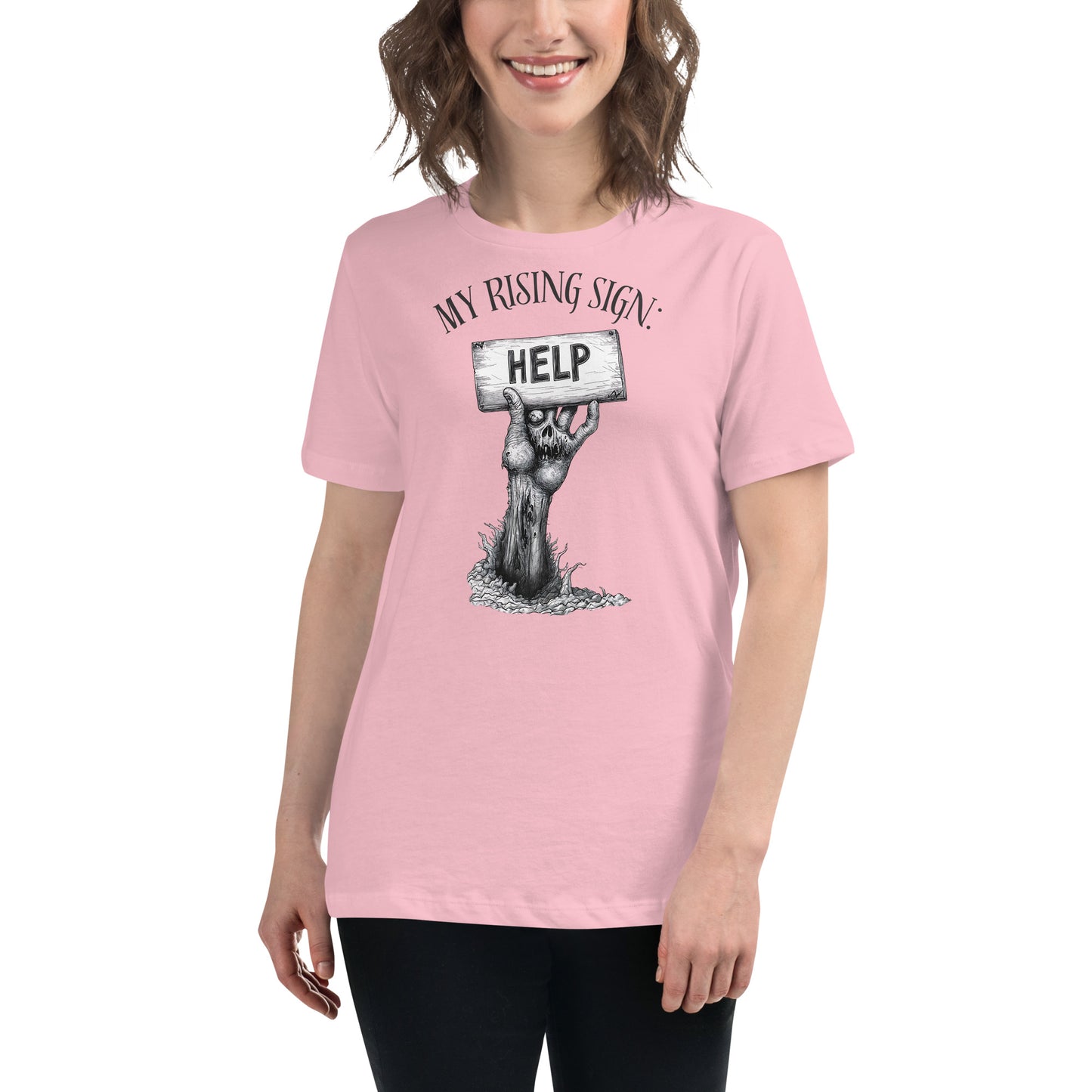 My Rising Sign Women's Loose Fit Tee